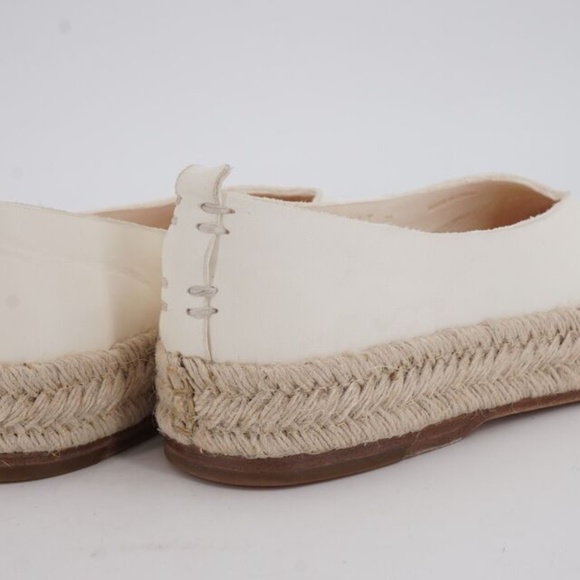 FEIT Handsewn Ballet Flat Espadrille Size 7/37 - Picture 3 of 12